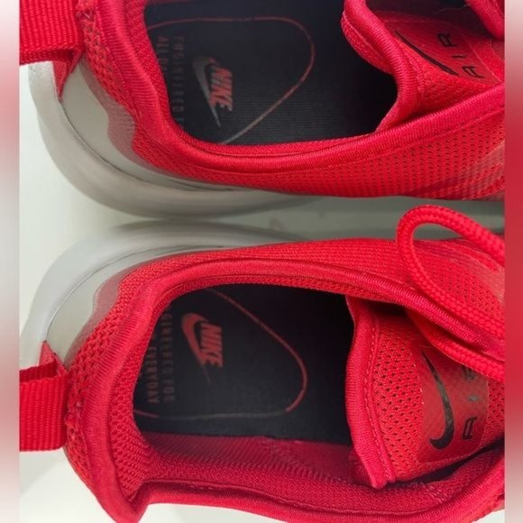 Nike Air Max Men’s 11.5 Axis Red Silver Sneakers AA2146-600
